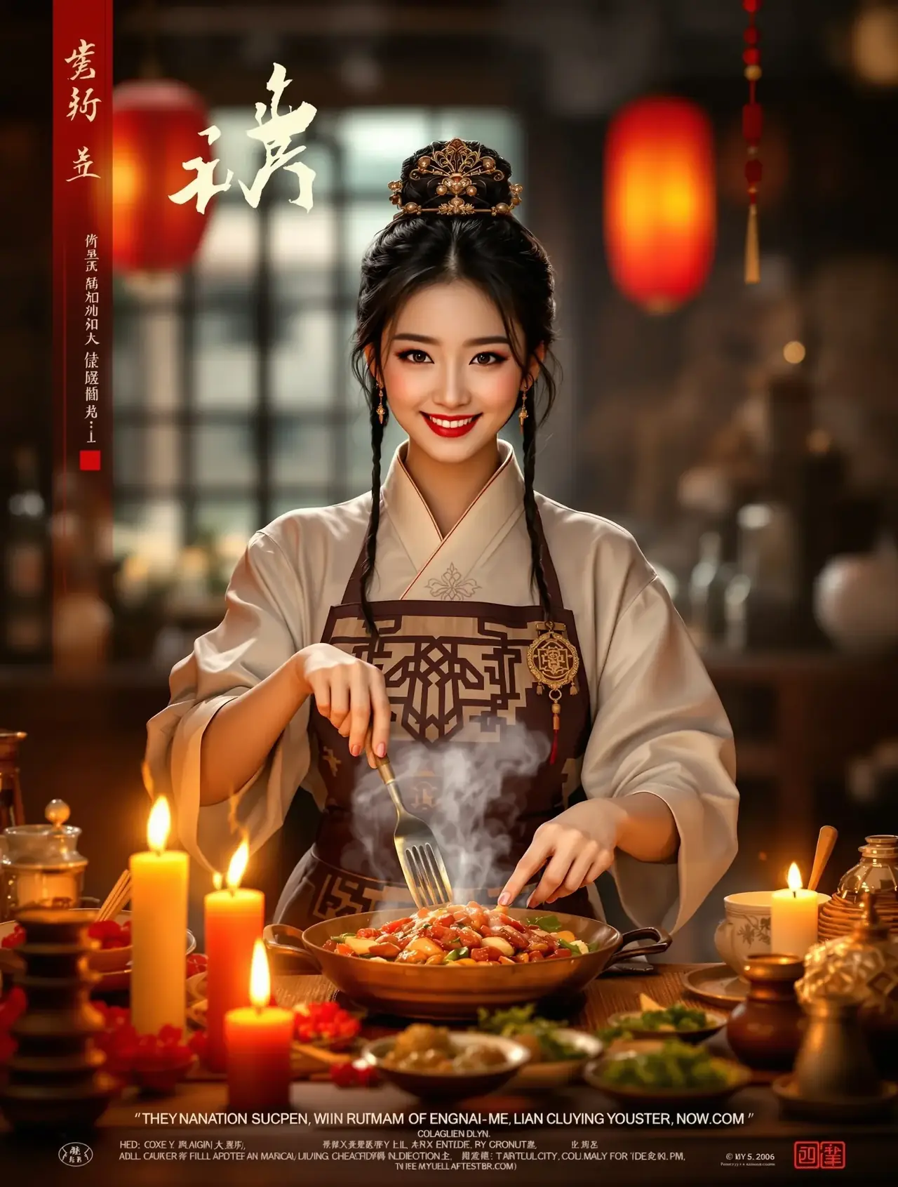 免费黄短剧《我在古代开奶茶铺》剧集封面